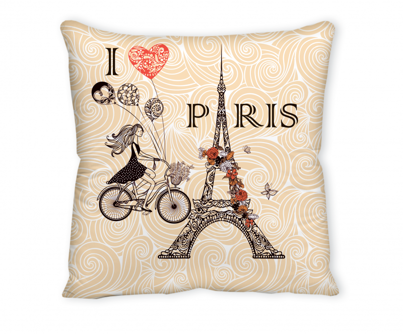Подушка антистресс "Я Люблю Париж"