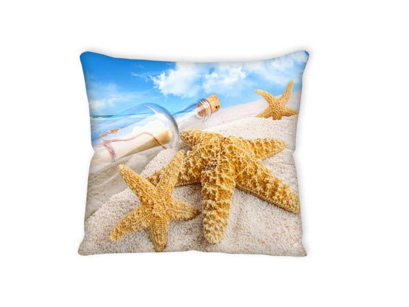 Подушка антистресс "Морские звезды на пляже"