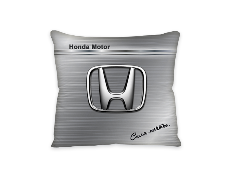 Подушка антистресс "Хонда Silver"